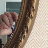 Miroir en bois doré