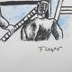Fernand leger : les constructeurs (bleu), lithographie signée