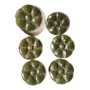 assiette à huître Gien