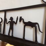 Brutal iron mirror 60x80cm