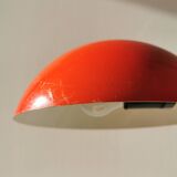 Vintage Red Desk Lamp: Mid-Century Modern Oslo Table Light