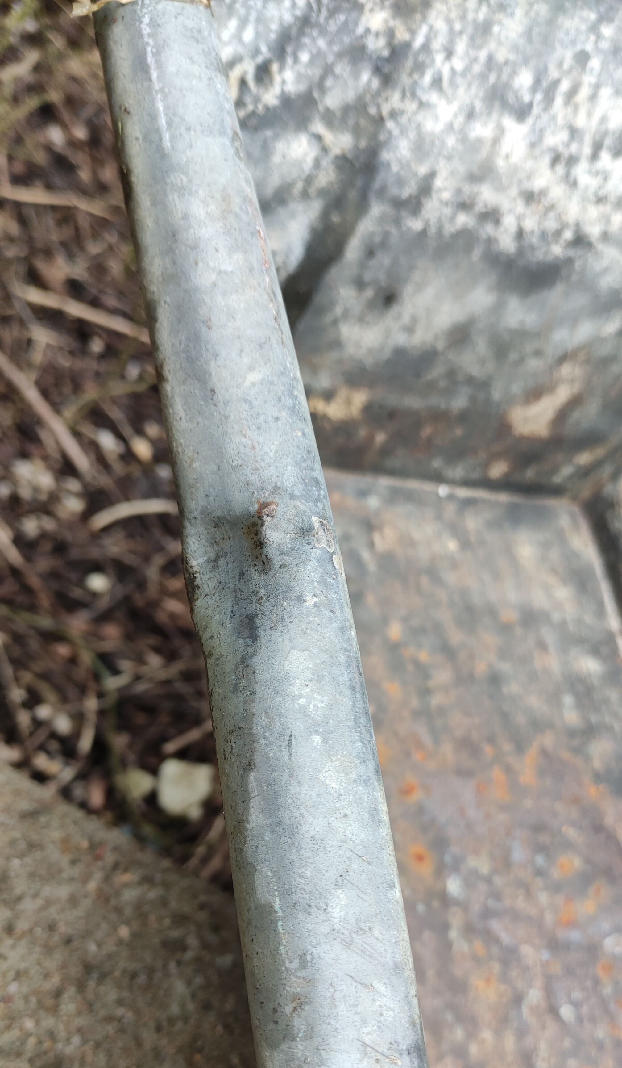 Old zinc trough/vintage planter