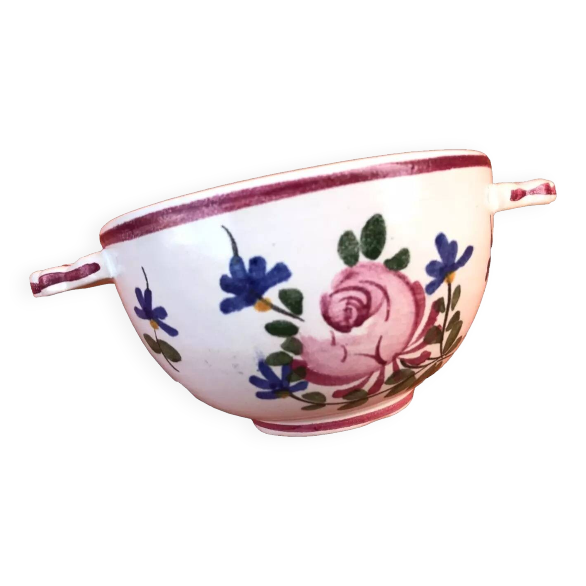 1950s Forah Ceramic Ear Bowl Atelier René Anchierri