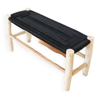 Boho Wooden Bench