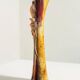 Glazed stoneware single-flower vase, signed Potelune, La Borne.