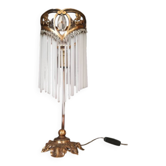 Lampe en bronze dans le goût de Hector Guimard
