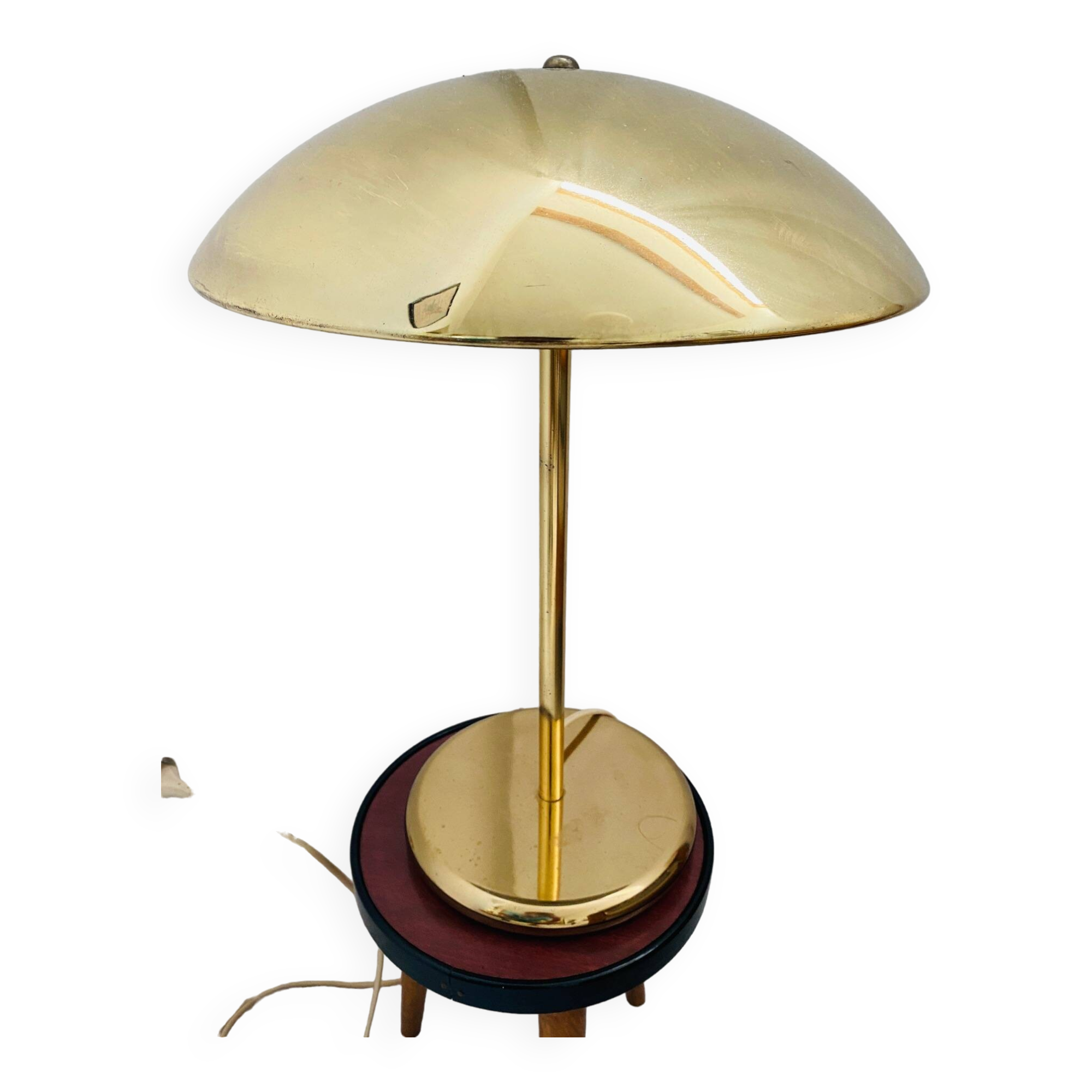 IKEA gold metal lamp from the 70s