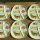 6 vintage fondue plates from the manufacture Salins les bains