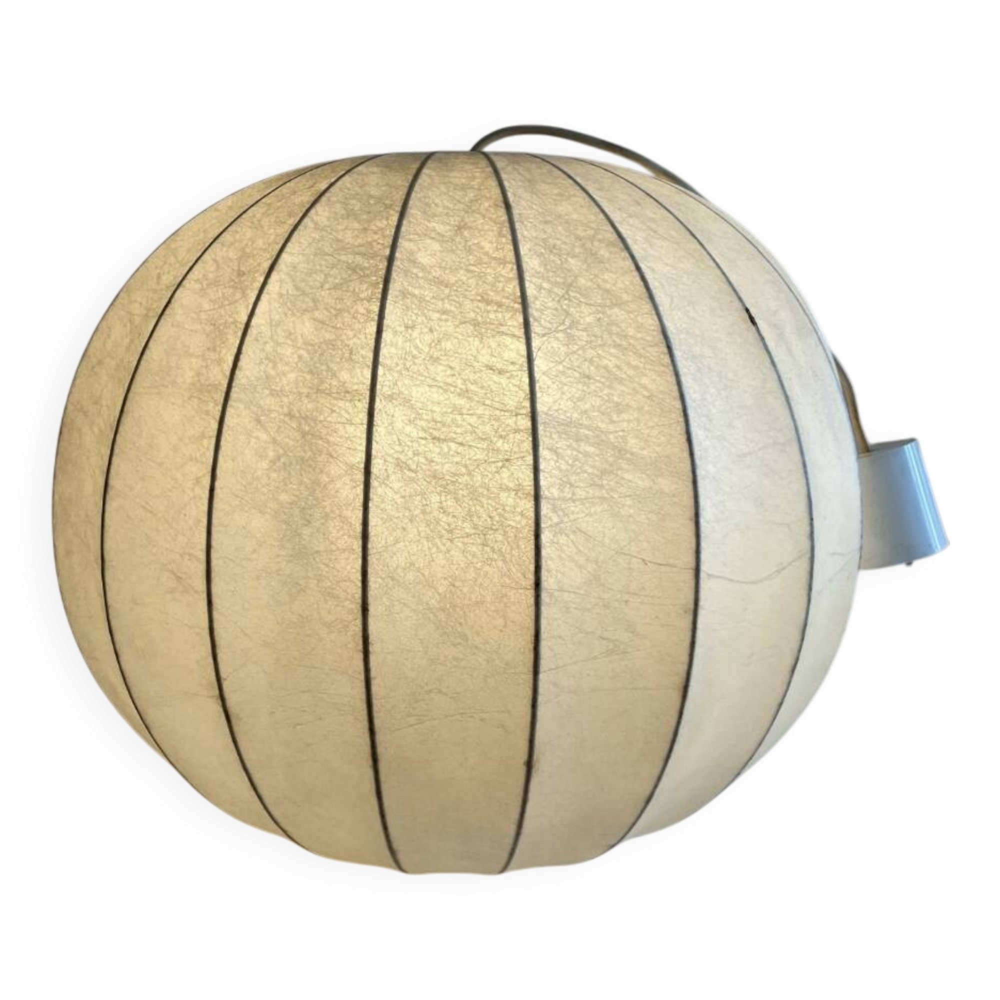 Vintage cocoon pendant light Goldkant Leuchten – Germany 1960/70