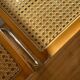 Paire de chaises cannées italiennes design Breuer