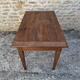 Oak farmhouse table