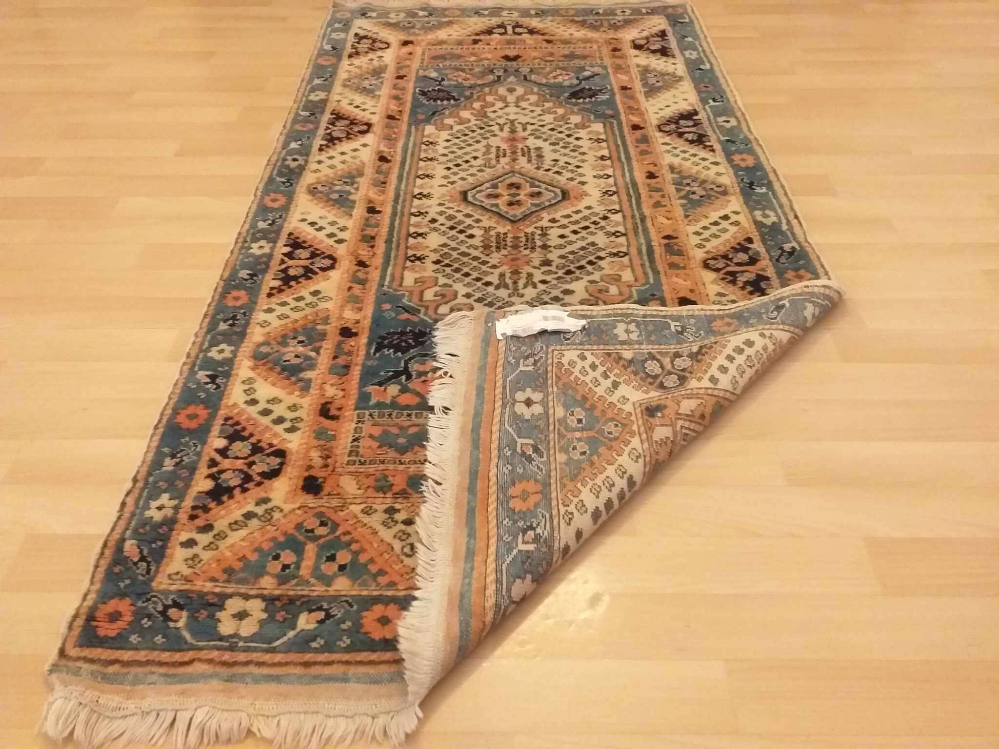 Handmade Caucasian Shirvan Rug 191x100cm