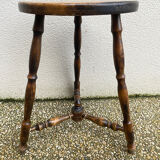 Beech tripod stool