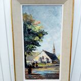 René Lorotte, Notre Dame de Trémalo, Pont-Aven, Peintre français, début xx éme