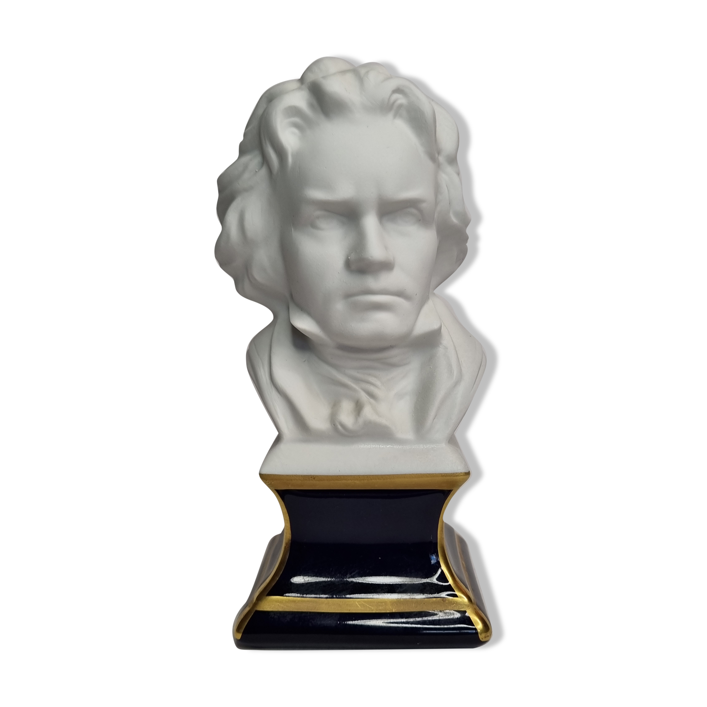 Porcelain bust of Beethoven, Tharaud, Limoges