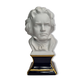Porcelain bust of Beethoven, Tharaud, Limoges