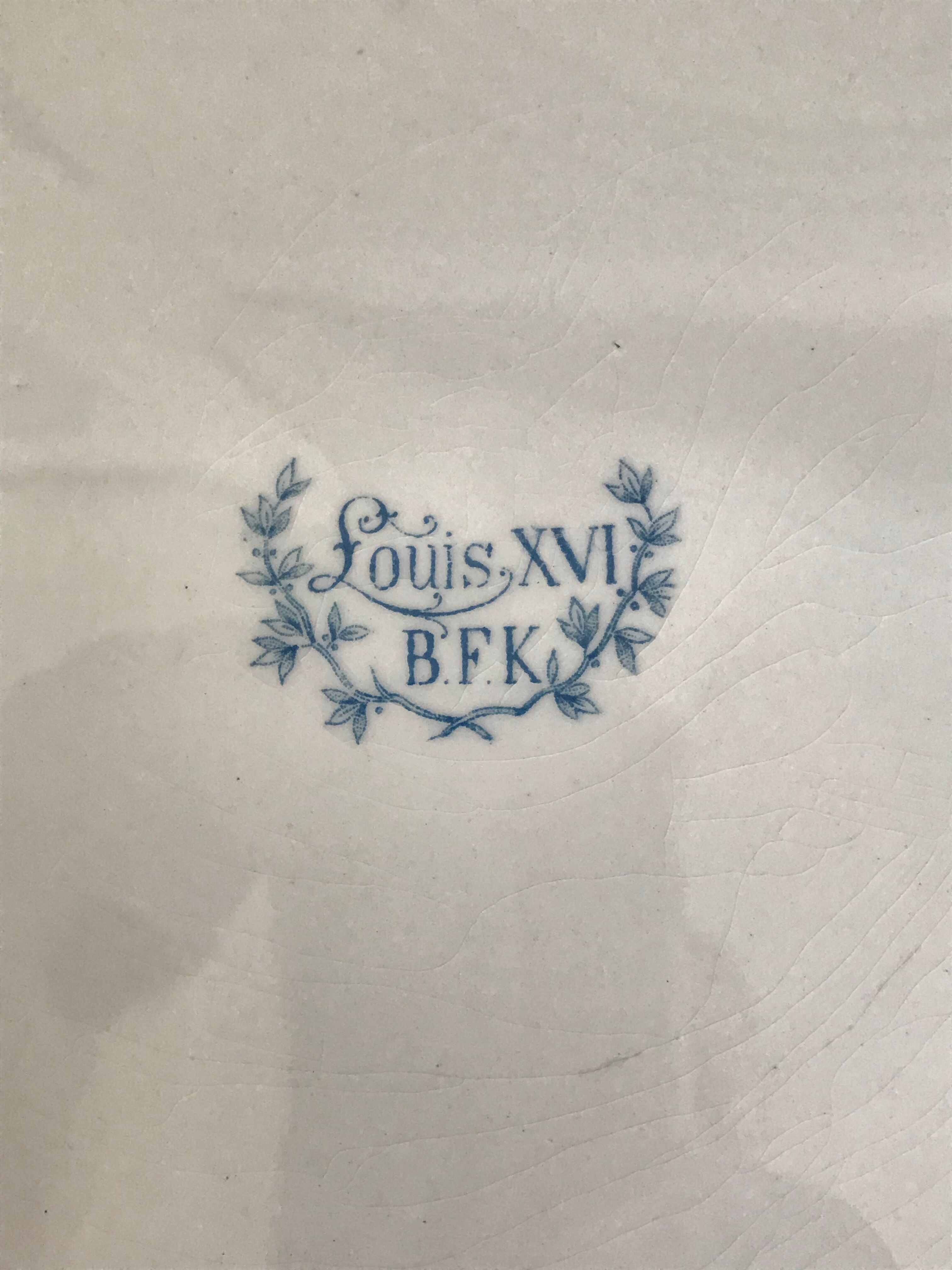 BFK Louis XVI dish