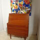 Scandinavian secretary produced by Olholm Møbelfabrik 1960