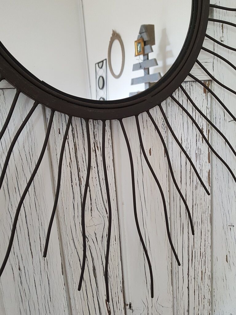 Mirror metal sun - 90cm