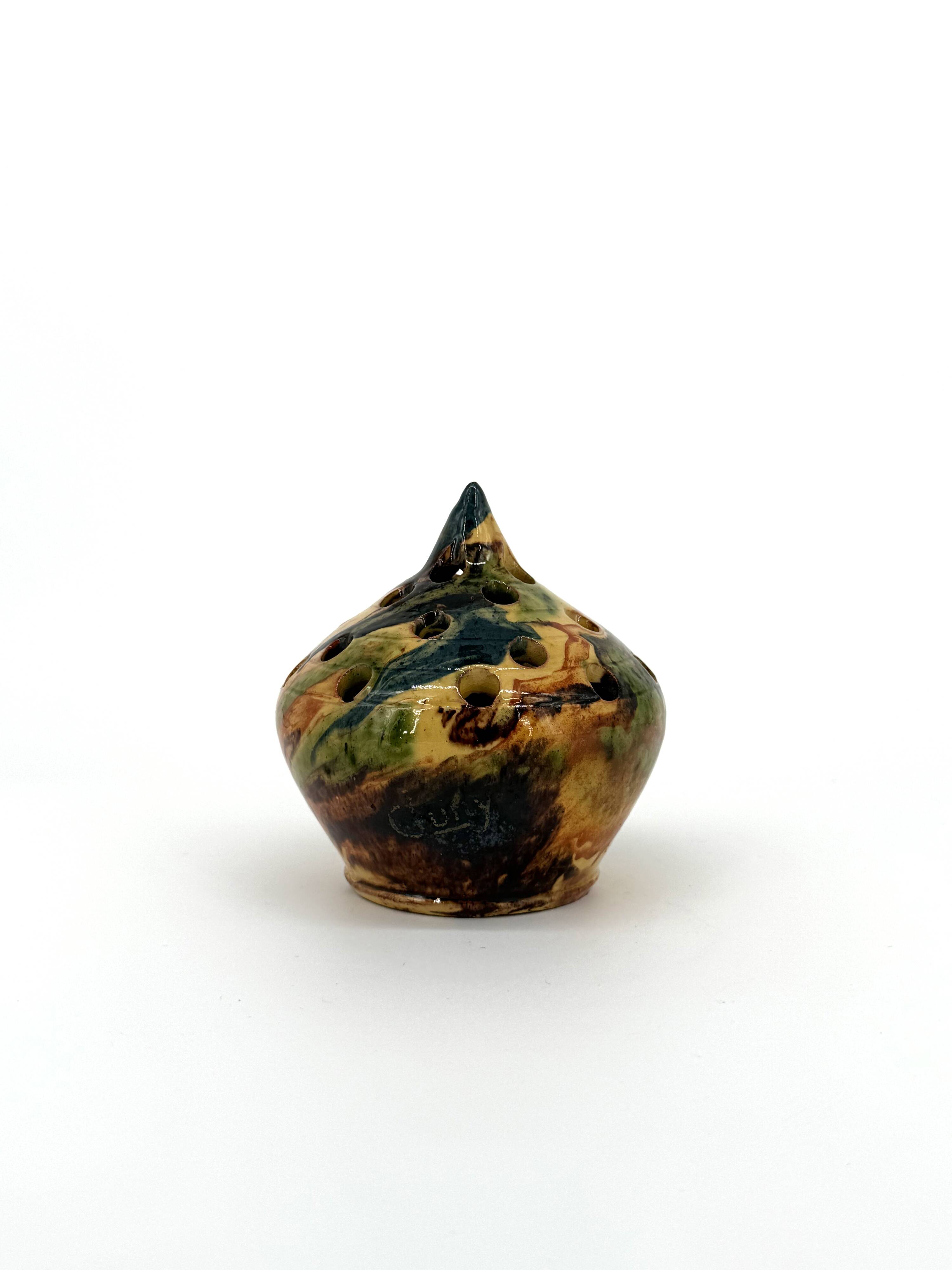 Pique Fleur - Porte Encens Psychédélique signé