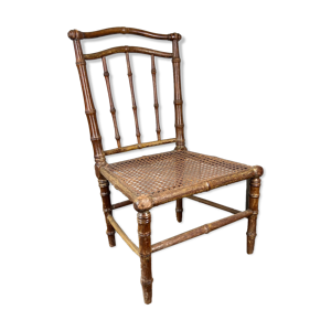 chaise ancienne d'enfant