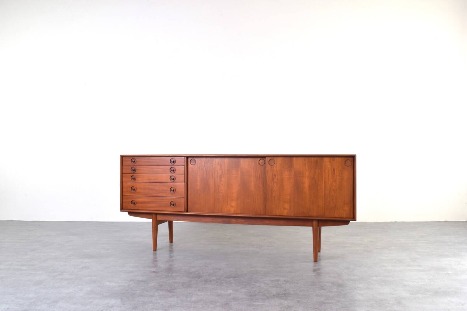 Mid-Century Norwegian Teak Sideboard from Bruksbo, 1960s.
