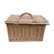 Vintage wicker basket for poultry rabbit