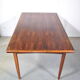 Table a manger extensible en palissandre année 60