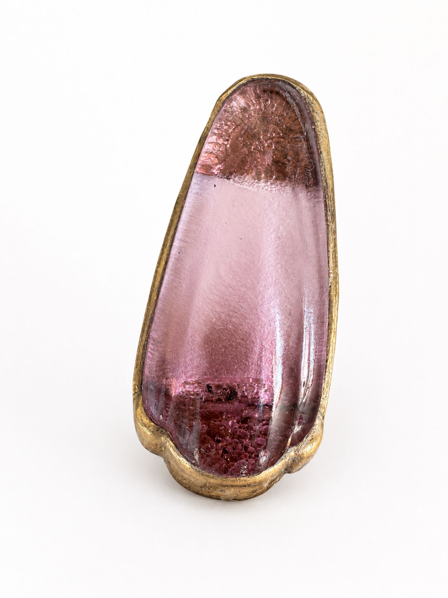Carlo Nason Aureliano Toso Murano Amethyst 1970 Table Lamp