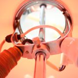 Lampadaire Space Age Guzzini Meblo en plastique et métal chromé, Italie années 1970