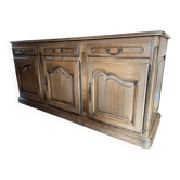 Buffet with 3 oak doors