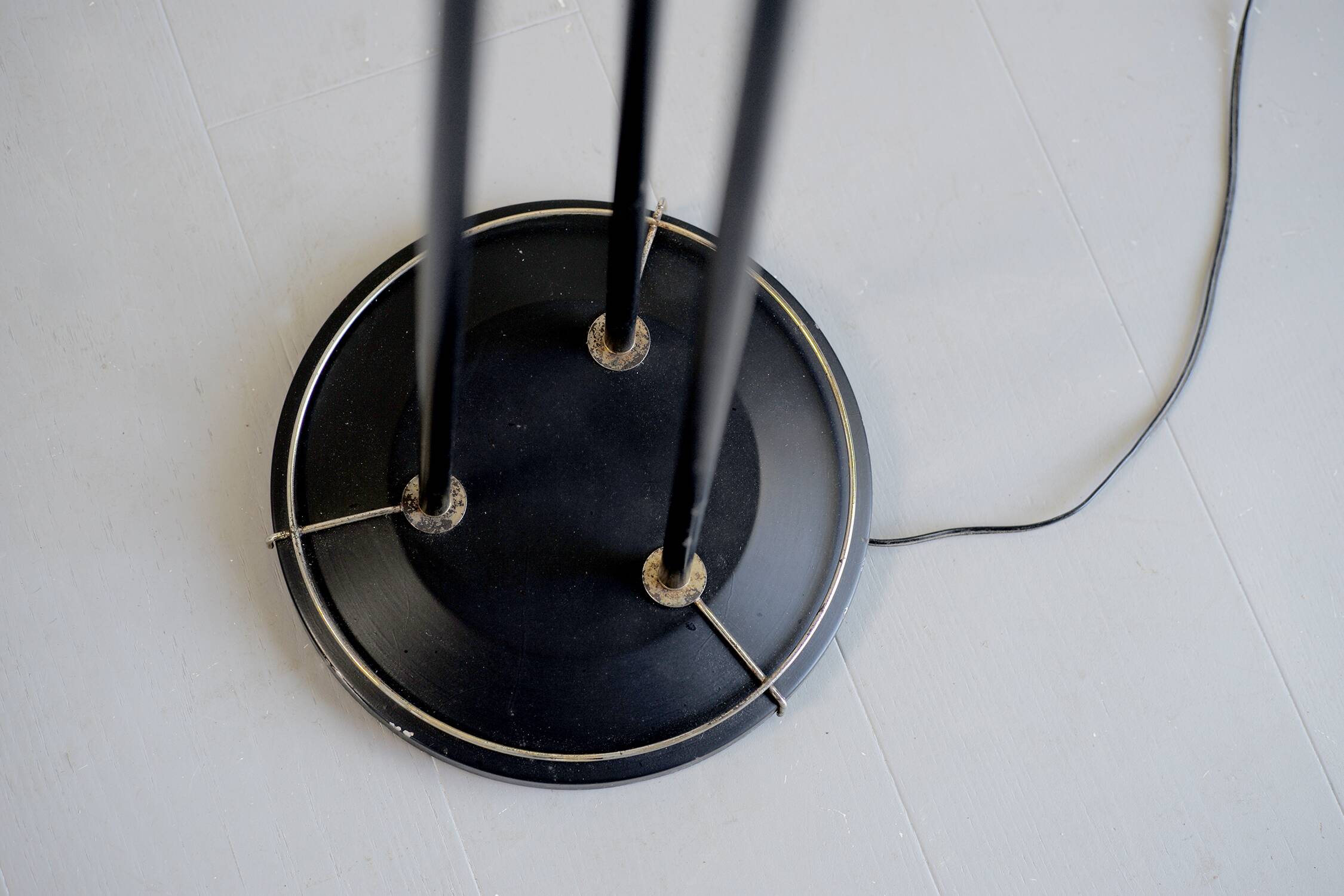 Three-light floor lamp, France 1960