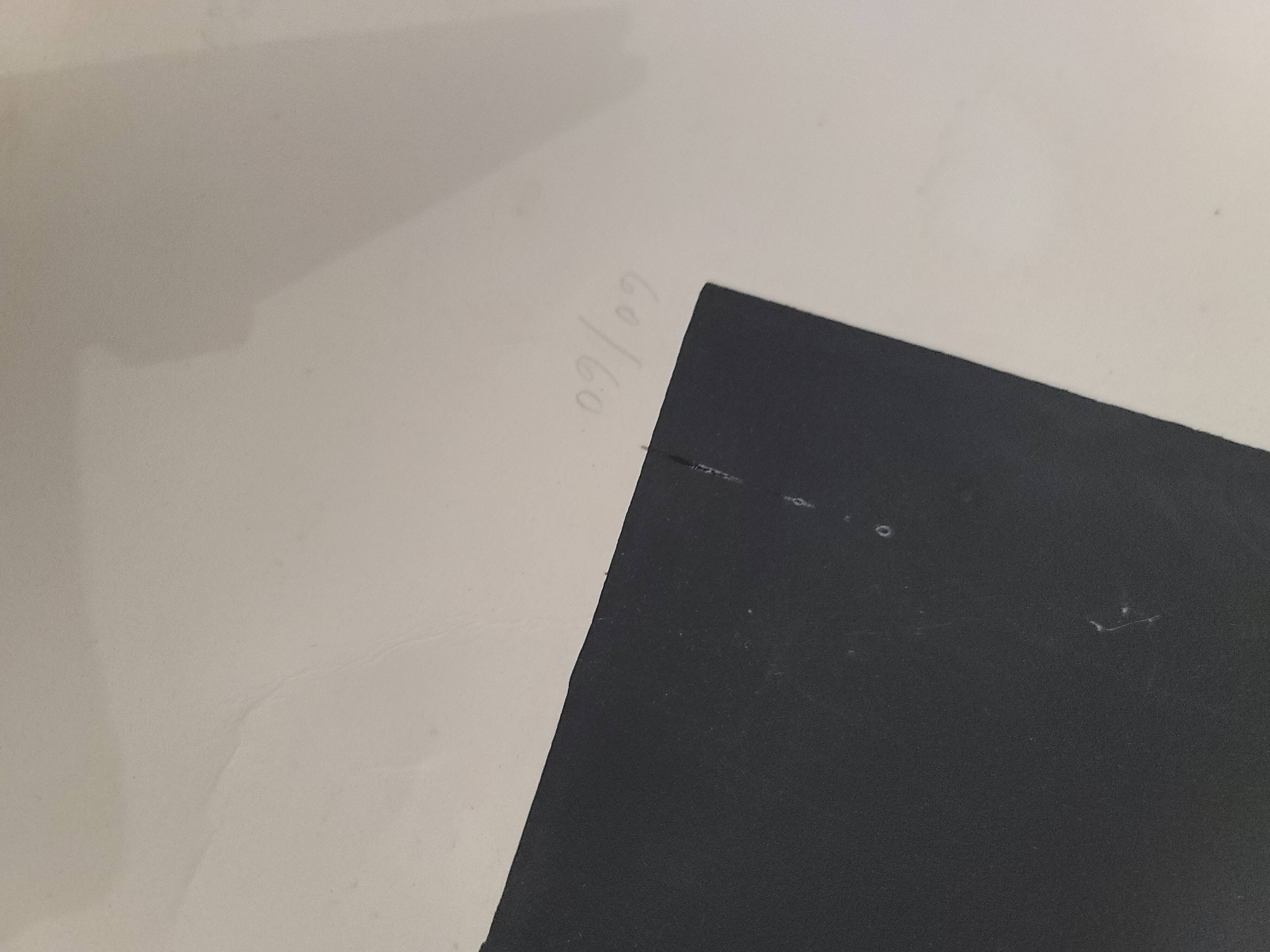 Contemporary Abstract Print Signed L.J. Griner 73 - #CAMR