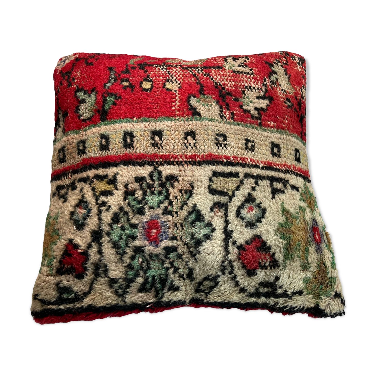Vintage turkish cushion cover, 45 x 45 cm