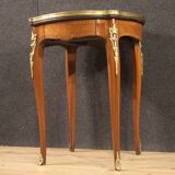 Napoleon III style side table with marble top