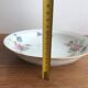 Round Hollow Dish in Limoges Porcelain Signed PCL Fleur