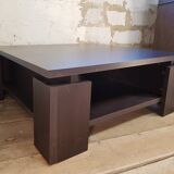 Table basse noire 1980