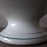 Old soup bowl with its lid