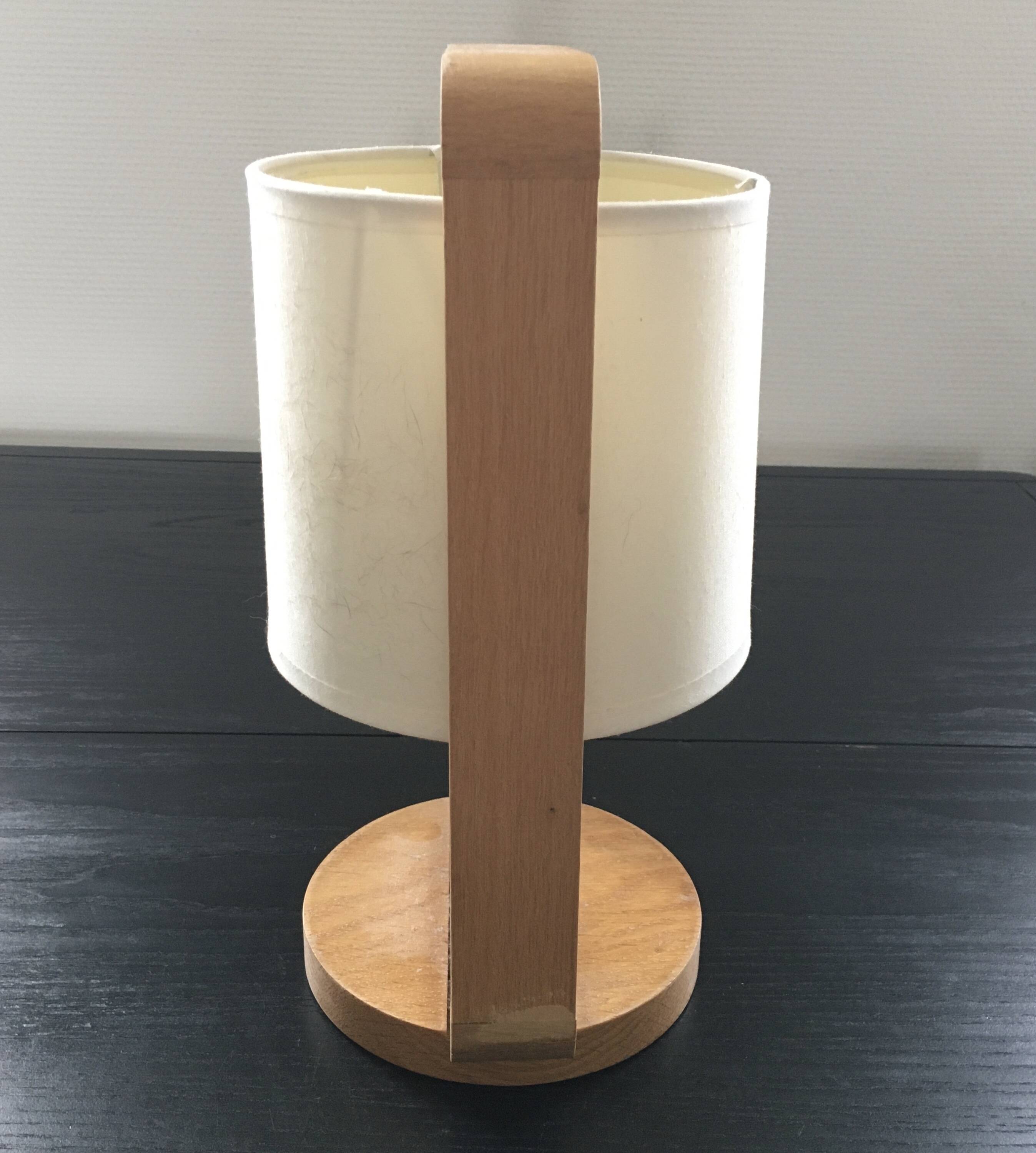 Scandinavian pine lamp