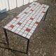 Mado Jolain, Ceramic tile coffee table 1960