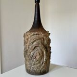 Table lamp by Judi Kunst, denmark, brutalist studio ceramic, 1960s
