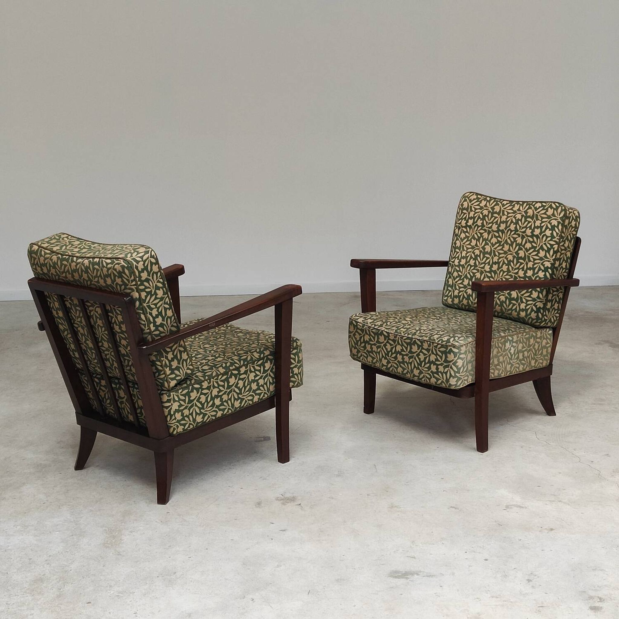 Paire de fauteuils art déco Ziara pravenec