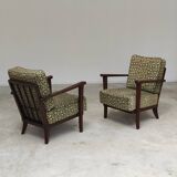 Paire de fauteuils art déco Ziara pravenec