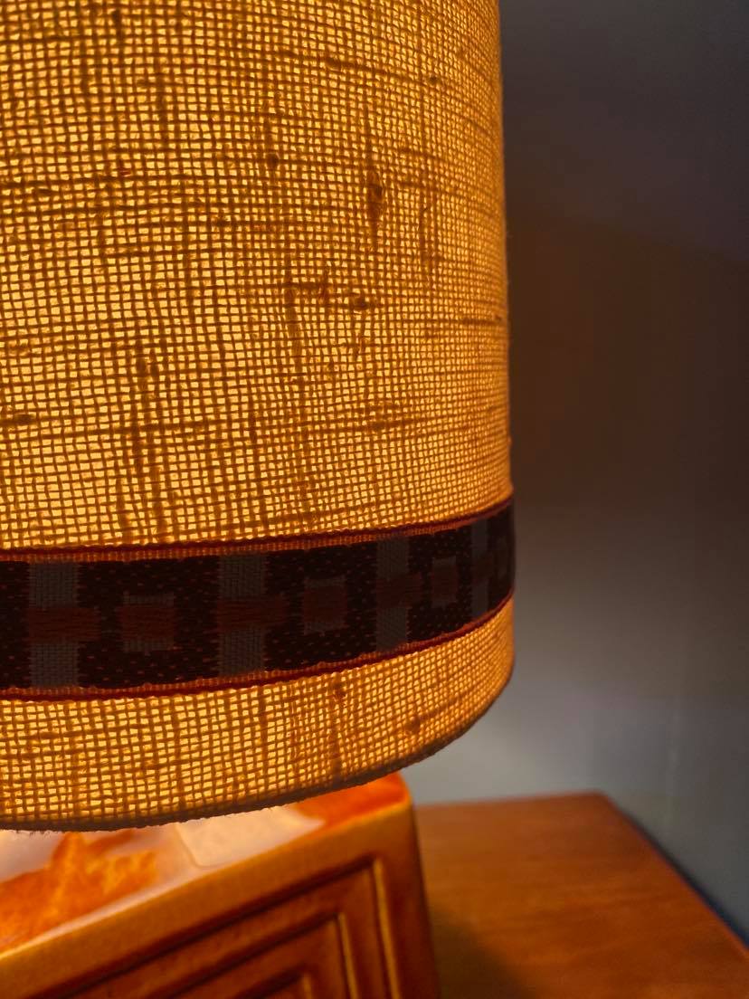 Ceramic table lamp germany lamp glazed ceramic, 60