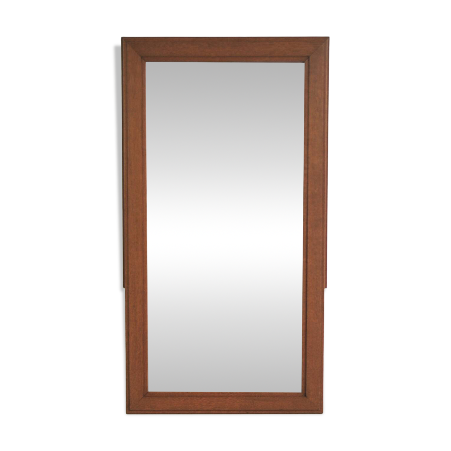 Oak Art Deco mirror