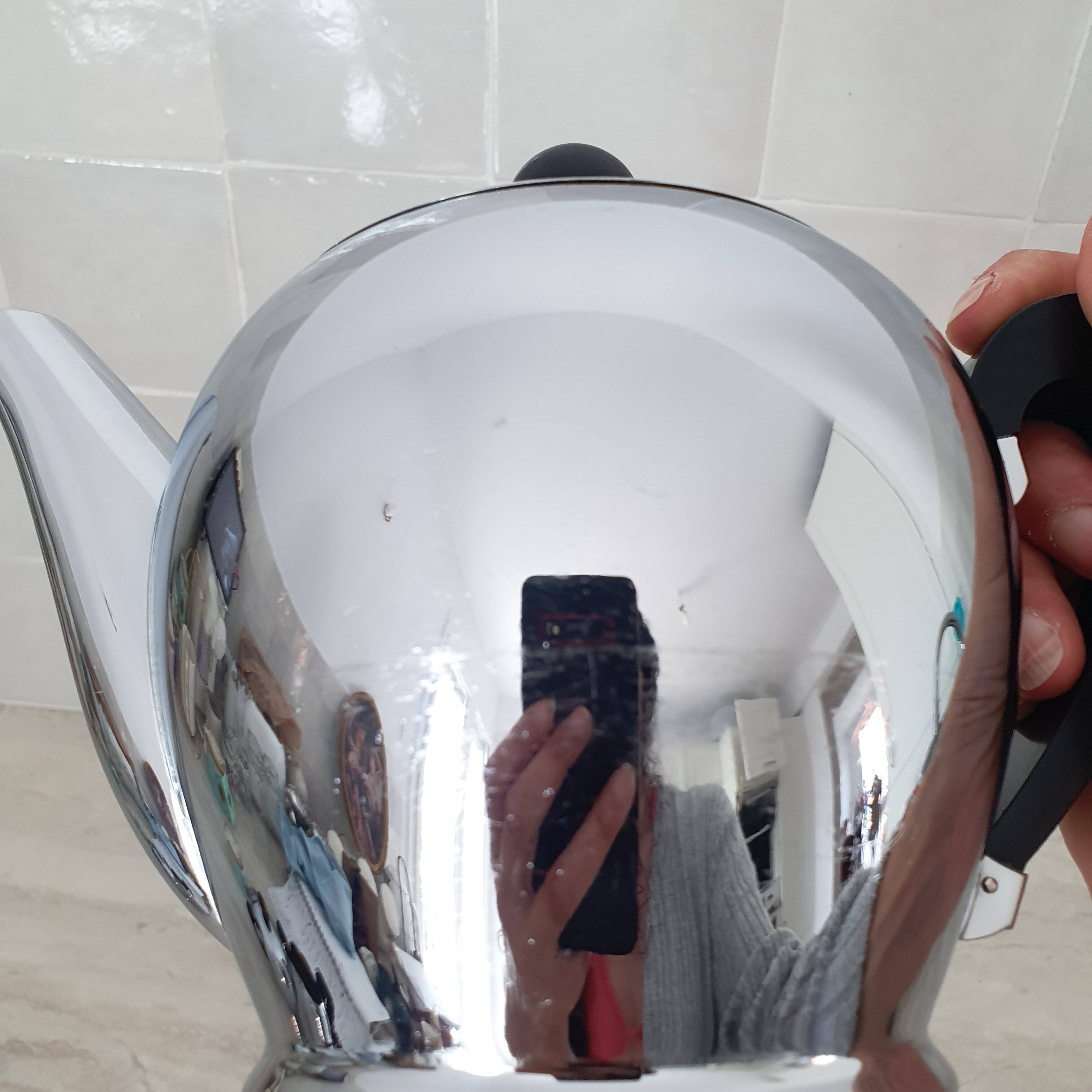Service à café - thé collection bombé en inox 18/10, Alfra Alessi