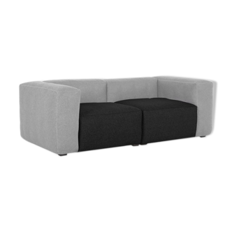 Hay mag soft 2 seater light grey/dark grey