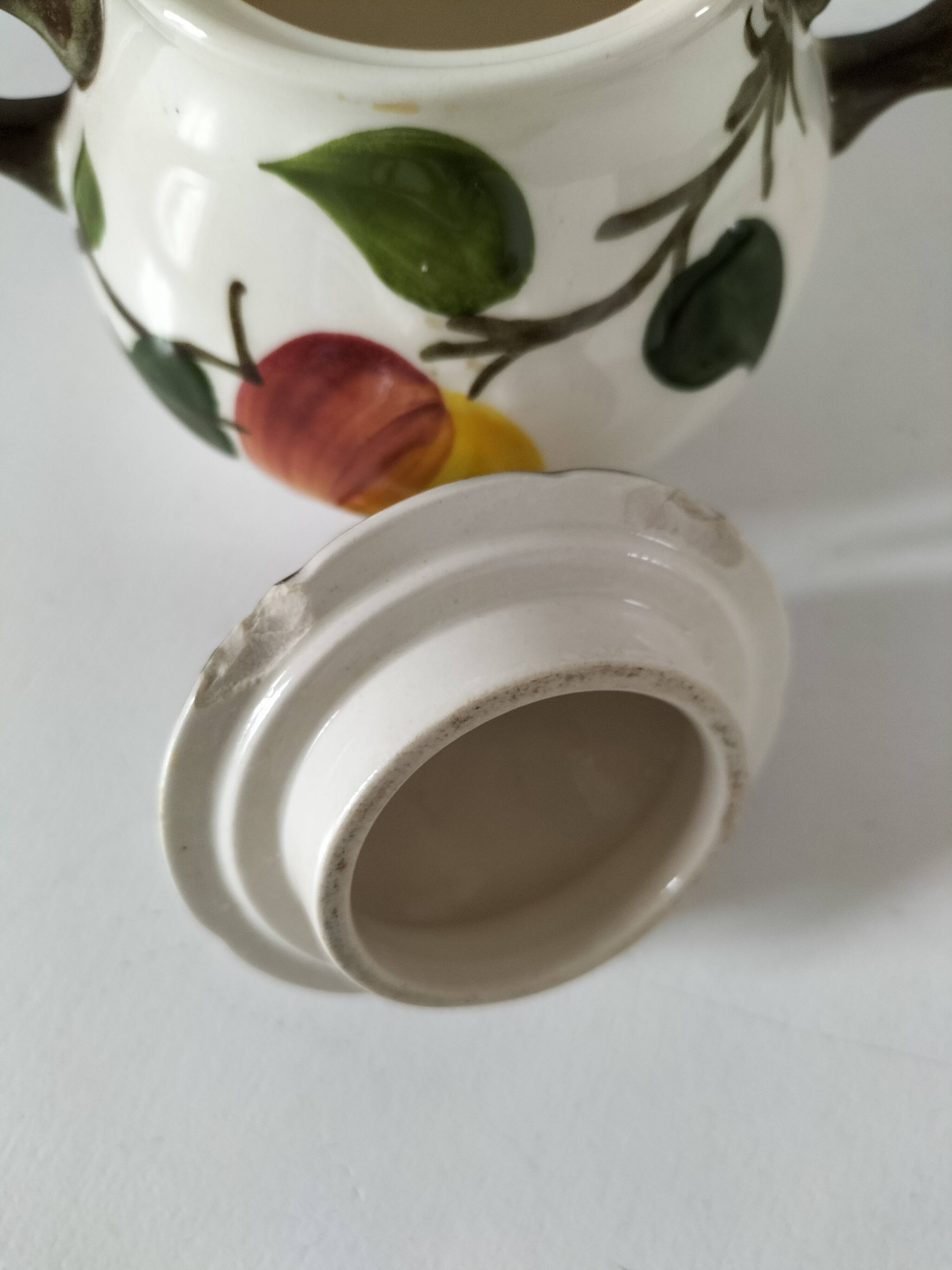 Vintage sugar bowl from the Villeroy & Boch "Ma Pomme" collection