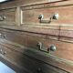 Louis xvi style mahogany chest of drawers