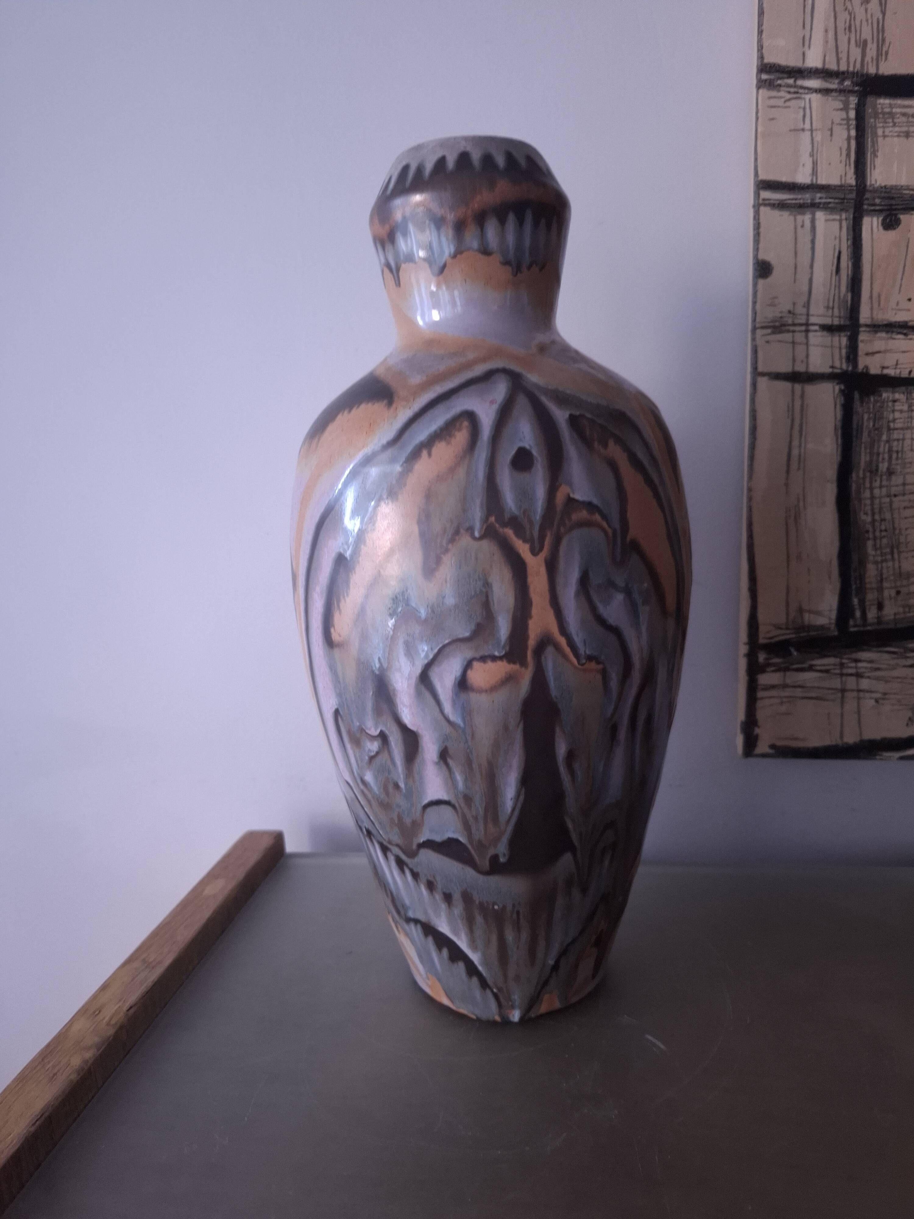 50's ceramic vase